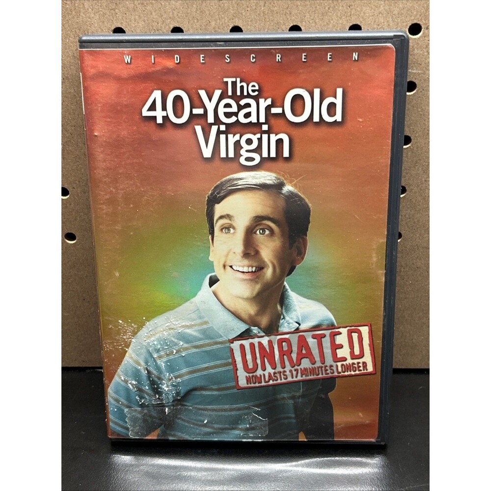 The 40 Year Old Virgin Unrated - DVD, 2005, Region 1, Full Screen
